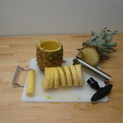 Ananas slicer, rustfri stål