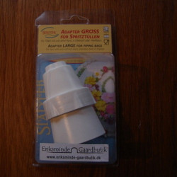 Stor adapter ( til sprøjtepose)