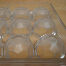 Chokoladeform, luksus, fast form.