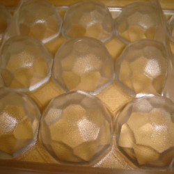 Chokoladeform, luksus, fast form.