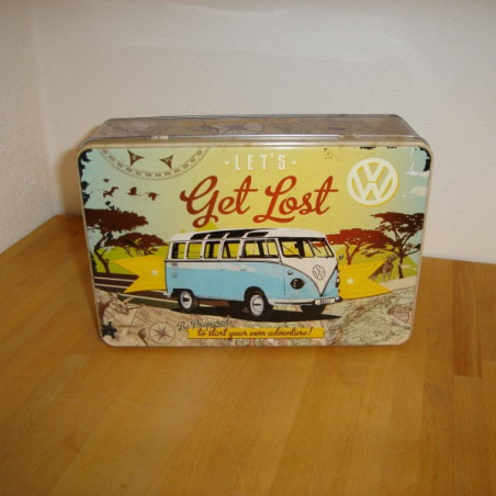 Let´s get lost, flad metal dåse