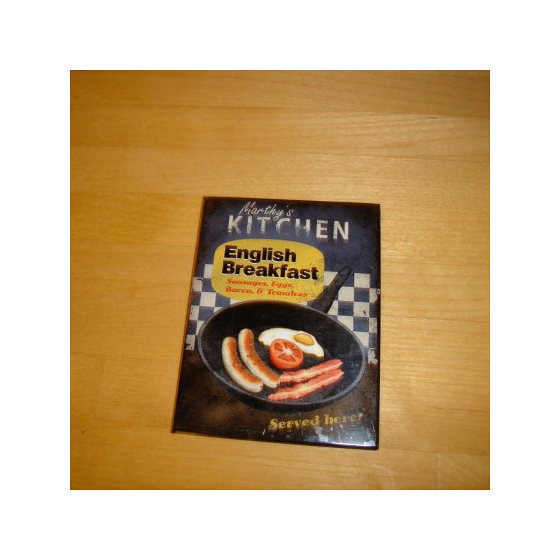 English breakfast, magnet English breakfast, magnet