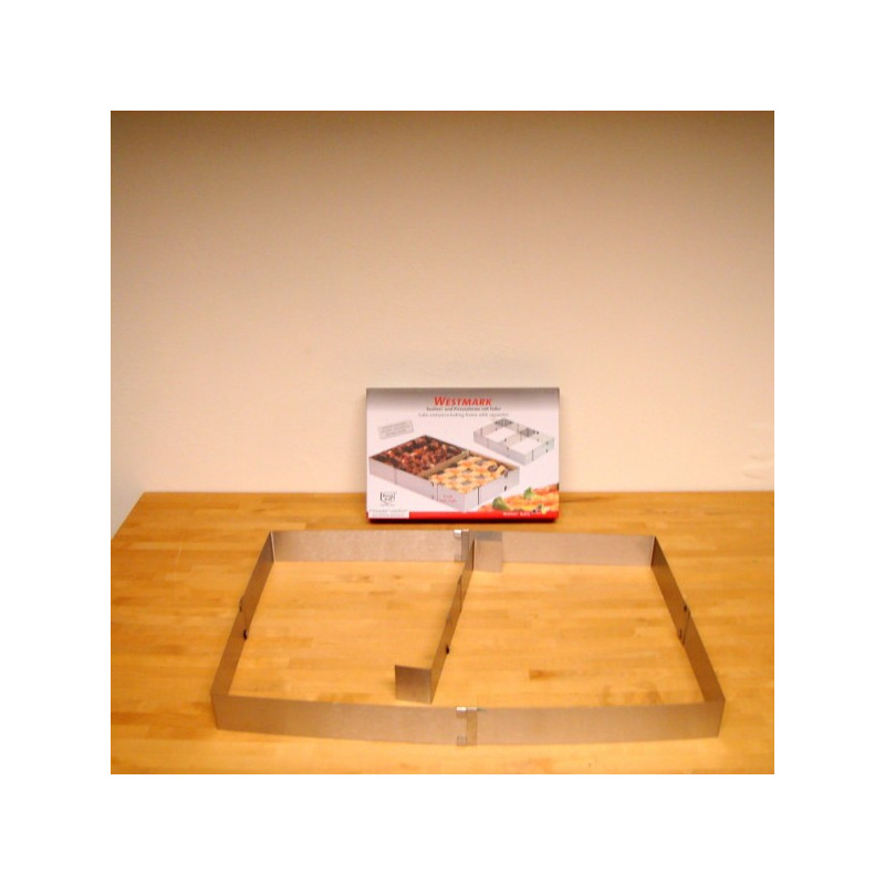 Firkantet fleksibel bageform