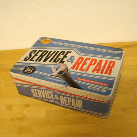 Metal dåse , flad service & reparation
