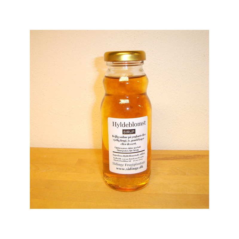 Hyldeblomst sirup Hyldeblomst sirup