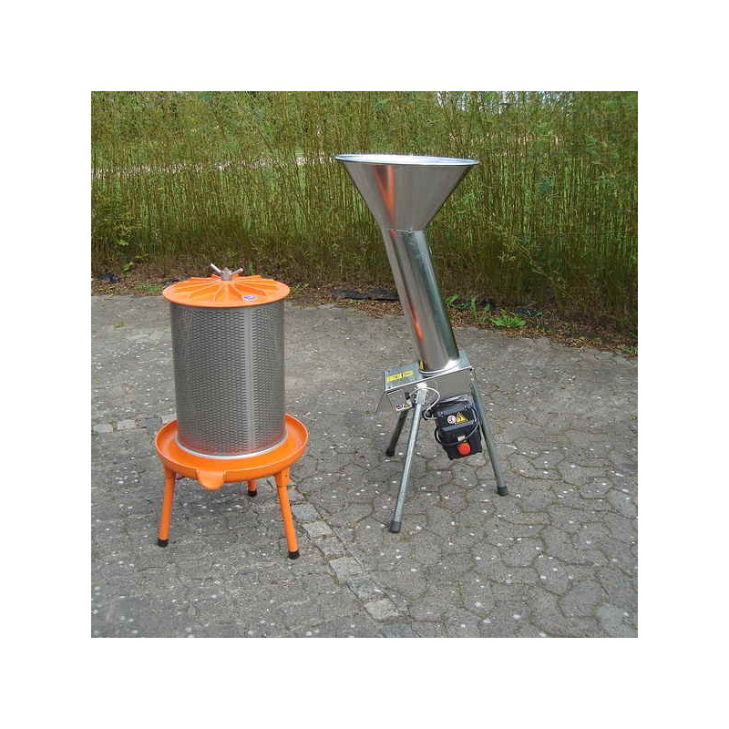 Lej et mosteri m/ el-kværn og hydropresser 1 time.