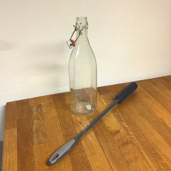 Flaskerenser silicone,...