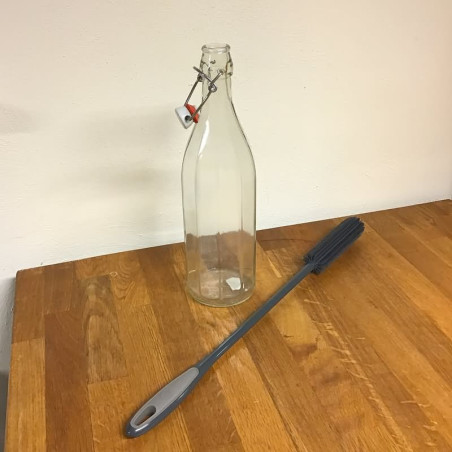 Flaskerenser silicone, meget bøjeligt 46 cm