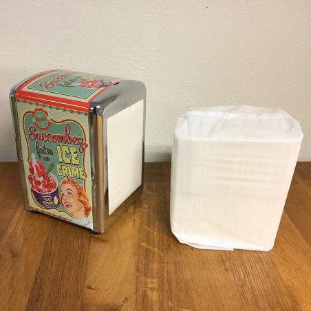 Serviet dispenser med servietter - Ice cream