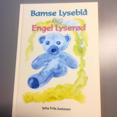 Børnebog - Bamse Lyseblå, Engel Lyserød