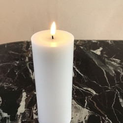 LED Bloklys 20 cm, ø 7,5 cm