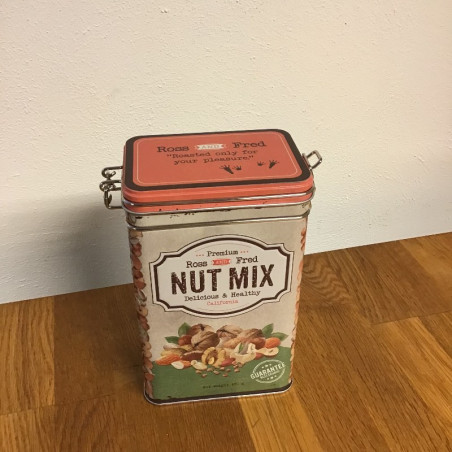 Metaldåse til opbevaring - Nut Mix