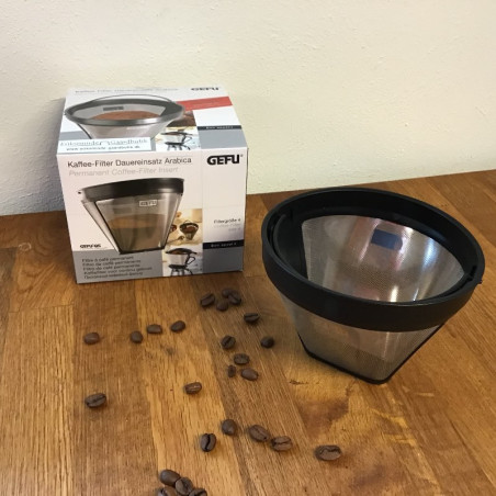 Kaffefilter, der kan genbruges, GEFU