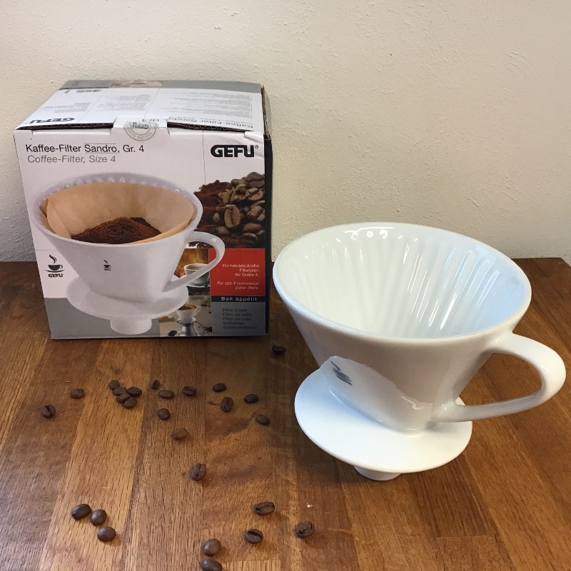 Kaffetragt i pocelæn Kaffetragt i pocelæn