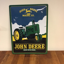 John Deere skilt 30 x 40 cm