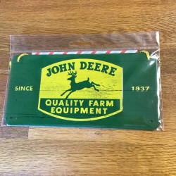 John Deere metalskilt