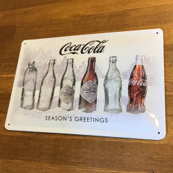 Coca Cola metalskilt20 x 30 cm
