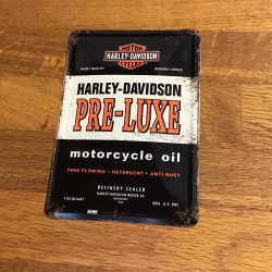 Metalkort Harley Davidson