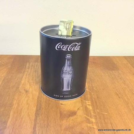 Sparebøsse, Coca Cola - Metaldåse