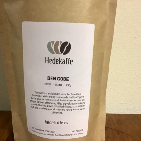 Kaffe, ristemesterensfortrukne, Hedekaffe