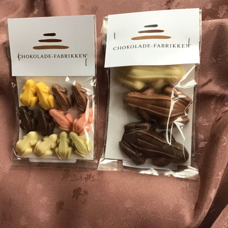 Chokolade frøer