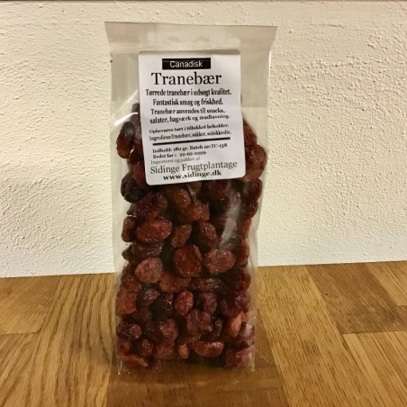 Tranebær tørrede, Canadiske tranebær