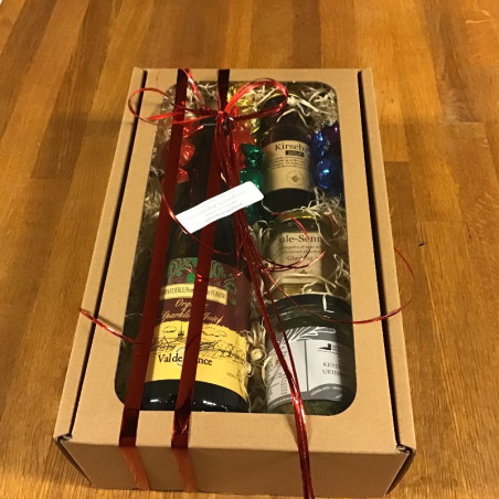 Gavekurv til jul med specialiteter