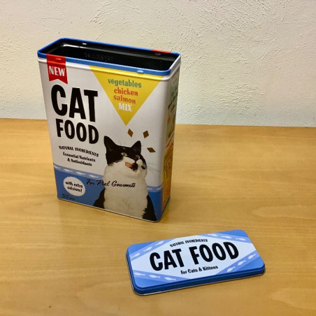 Metal dåse til katte foder