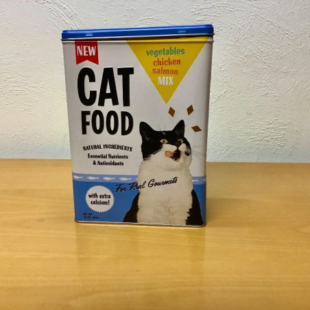 Metaldåse til katte foder