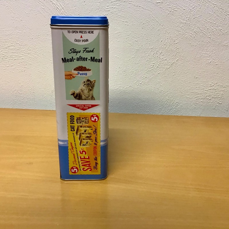 Metaldåse til katte foder