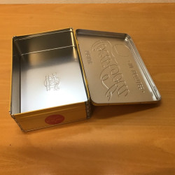 Metal dåse til opbevaring
