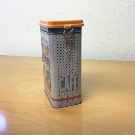 Kaffedåse - metaldåse med patentlukning