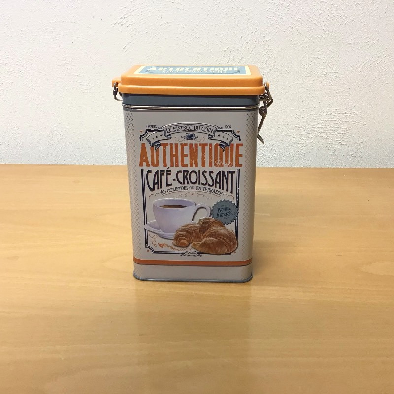 Kaffedåse - metaldåse med patentlukning