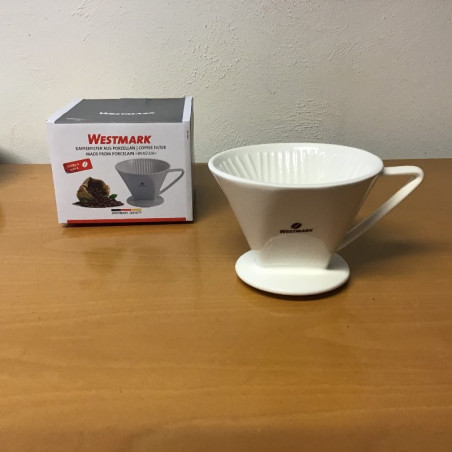 Kaffetragt i porcelæn