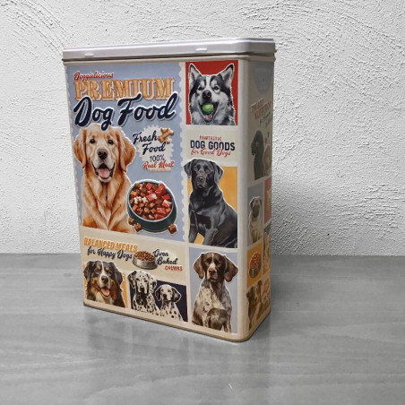 Metaldåse til hundefoder