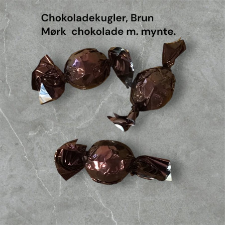 Chokoladekugler med fyld