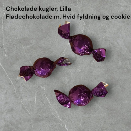 Chokoladekugler med fyld