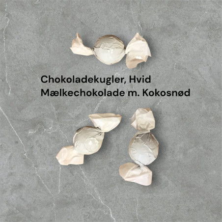 Chokoladekugler med fyld