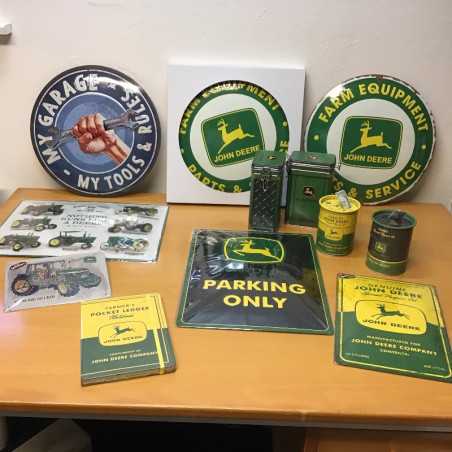 Udvalg af John Deere skilte