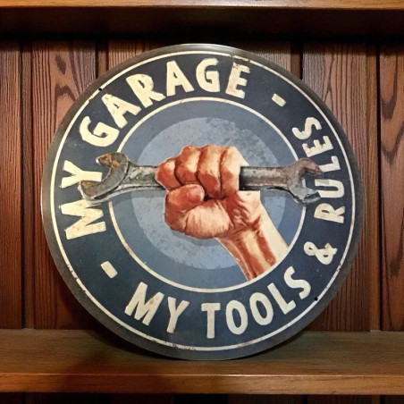 Metalskilt  til Garangen