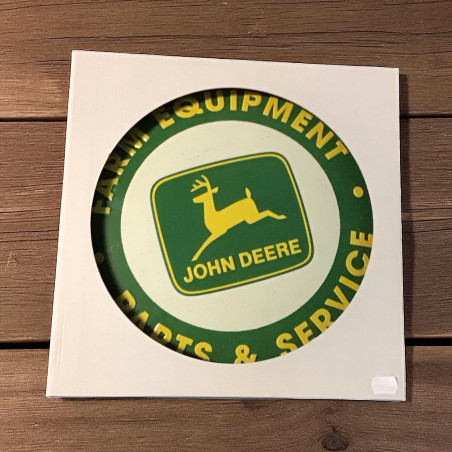 John Deere metalskilt