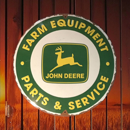 Metalskilt John Deere