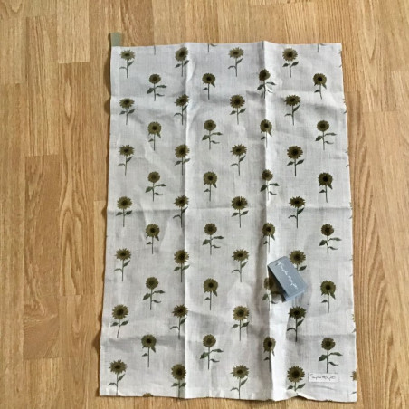 Viskestykke med solsikker, Sophie Allport