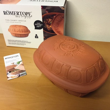 Römertopf fad 5 liter, til 8 personer.