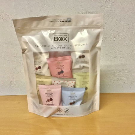 Gourmet vingummi med chokolade, 20 poser