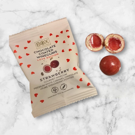 Chokolade med vingummi, Strawberry