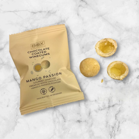 Chokolade med vingummi, Mango passion