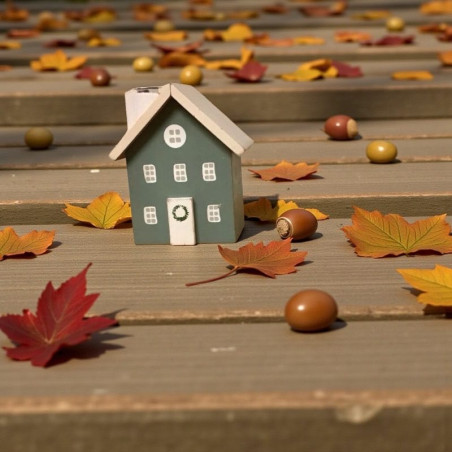 Grønt lyshus i træ, Madleys