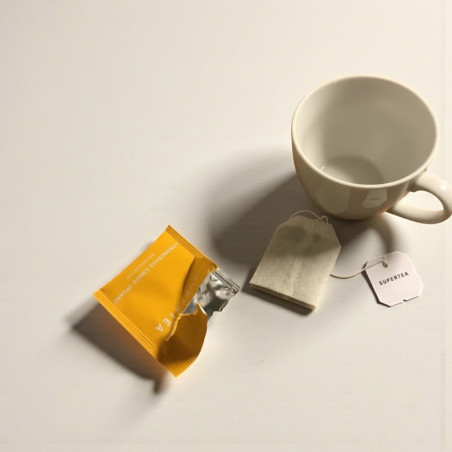 20 tebreve fra Teministeriet med citrongræs og ingefær