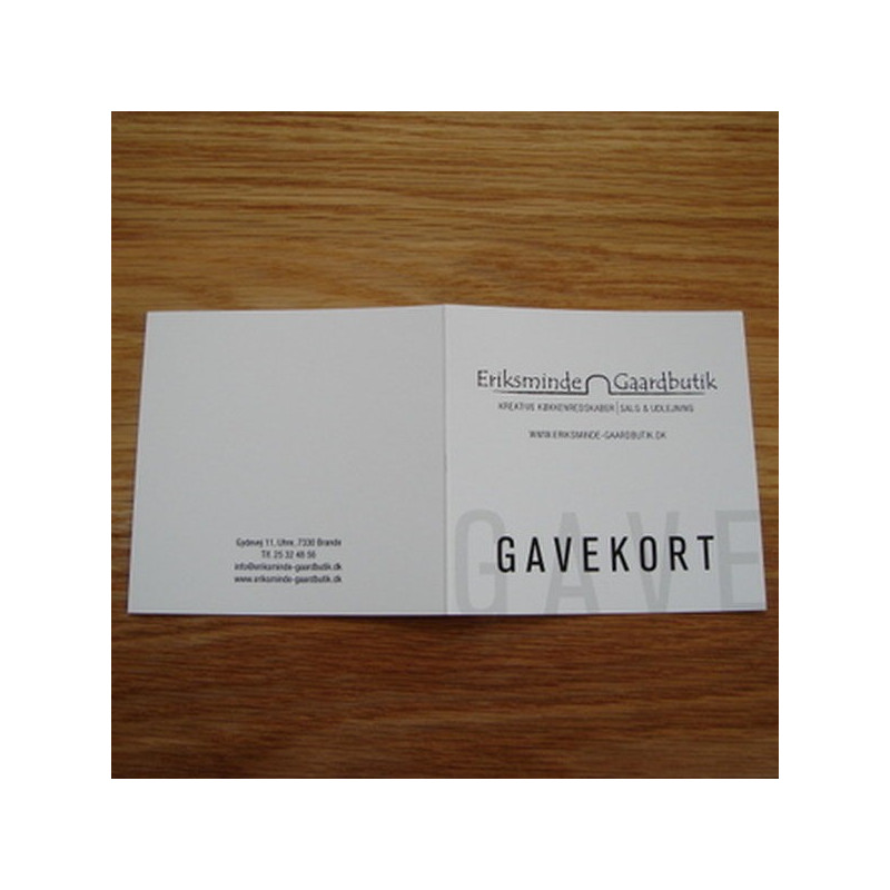 Gavekort